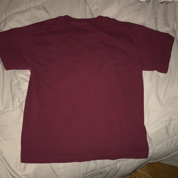 Adidas Originals kids maroon graphic tee - Picture 3 of 4